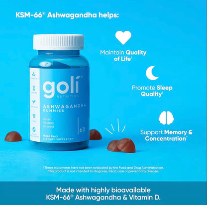 Goli Power Wellness Trio for Stress